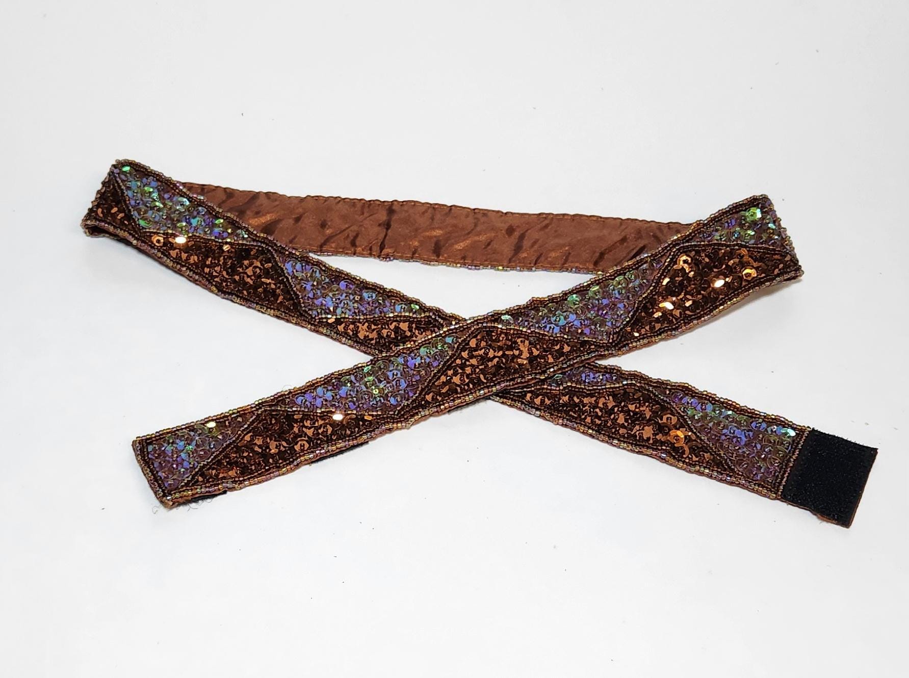 Sequin Vintage Belt - Etsy display picture 1