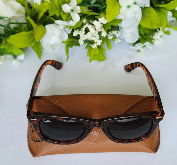 Ray-Ban RB2140 トータスシェル ブルーレンズ サングラス - イタリア製