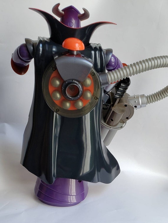 Talking Action Figure, EMPEROR ZURG, Large Toy Story Figure, Emperor Zurg,  Excellent Condition, From 90's, Collectible Toy 