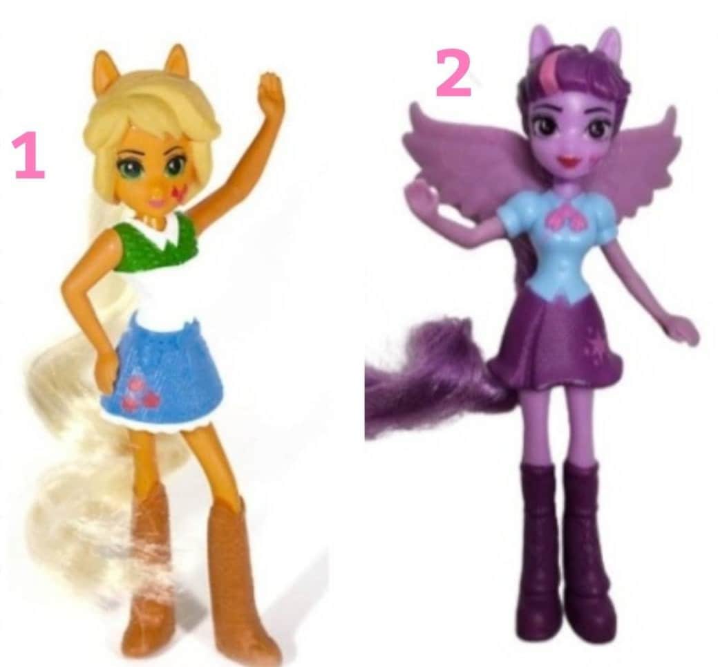 My Little Pony Equestria Girls, Inch Tall, Collectible McDonalds