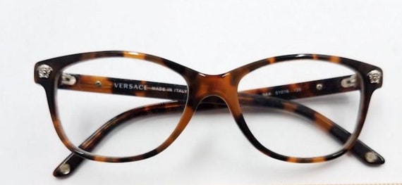 VERSACE Tortoiseshell/brown Prescription Eyewear With Case  display picture 3