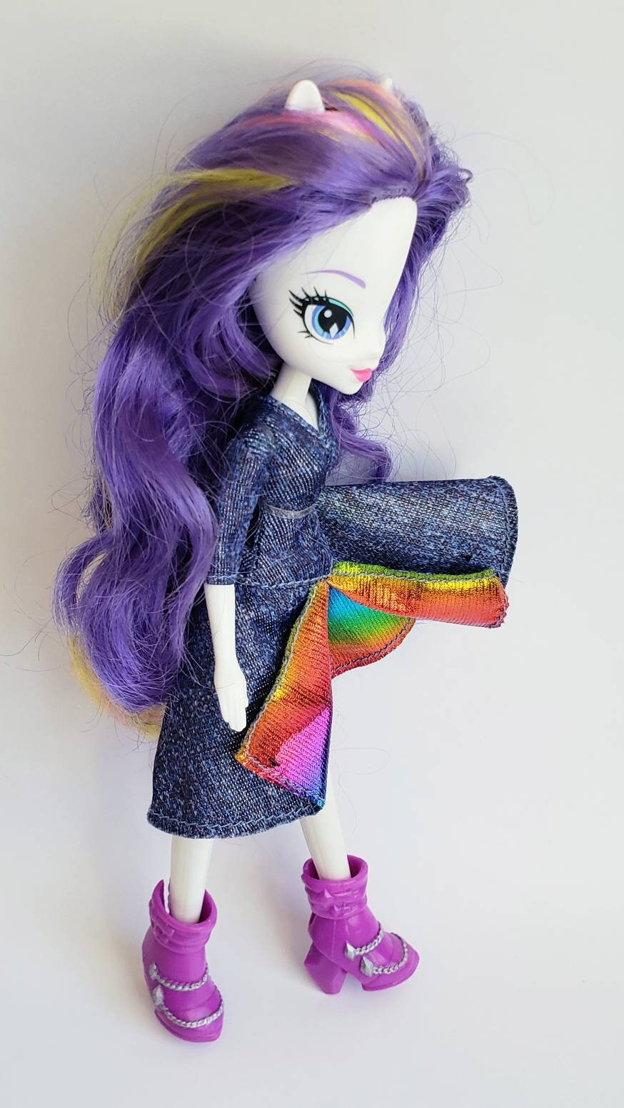 My Little Pony Equestria Girls Rainbow Rocks Rarity Rockin\' Hairstyle Doll