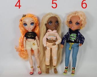 Collectible Rainbow High Dolls, Articulated Doll, Replacement Doll, Party Décor, Extra Long Washable, Brushable Hair, Pick Your Own Doll
