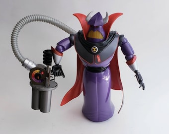 Large Talking Action Figure, EMPEROR ZURG, Large Toy Story Figure, Emperor Zurg, Excellent Condition, From 90's, Collectible Toy