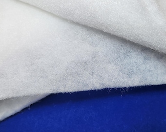 White Wadding Batting For Sewing Projects, Stuffing Cushions, Sleeping Bags, Bags, Quilting Padding