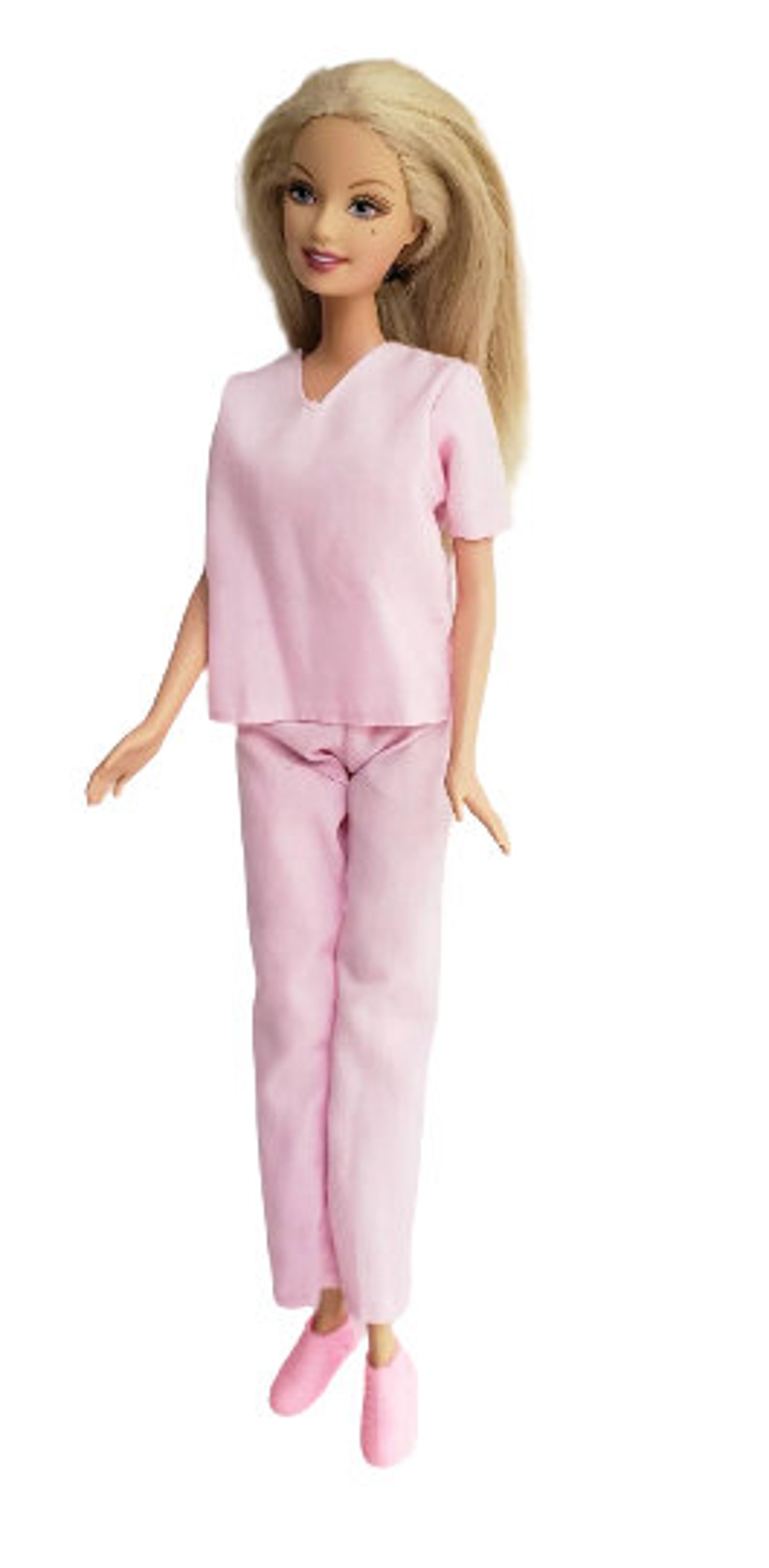 1999 Barbie Doll Nurse Outfit Included Barbie Doll Blonde Etsy