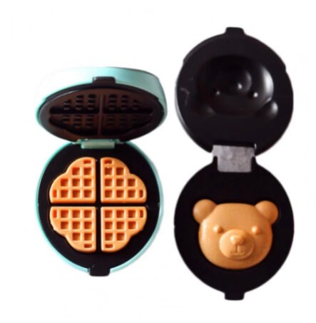 Mini Waffle Maker Fake Waffle Cabochons Doll Size Waffle Maker 