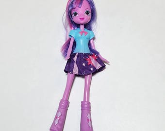 Equestria Girls My Little Pony Collection "TWILIGHT SPARKLE" Doll, Rainbow Rocks Collection, MLP Equestria Girls, Hasbro Doll