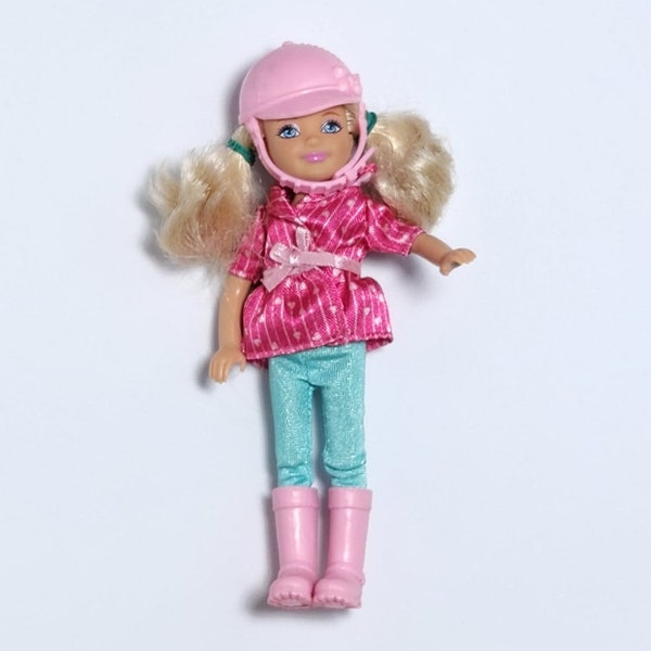 Barbie Doll Chelsea Equestrian Barbie Doll Party Décor Cake Topper DIY OOAK Projects Replacement Doll