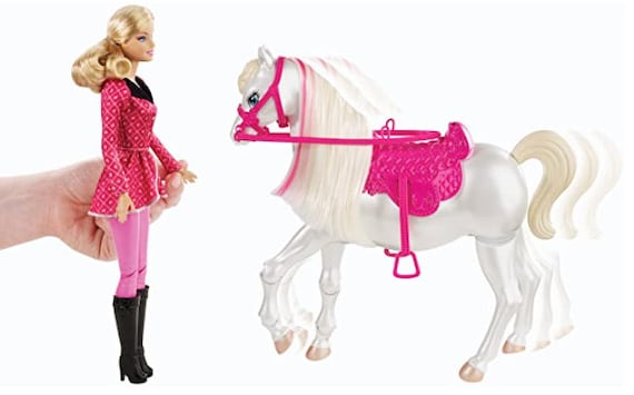 Poupée Barbie Poupée équestre et cheval de remplacement Majesty