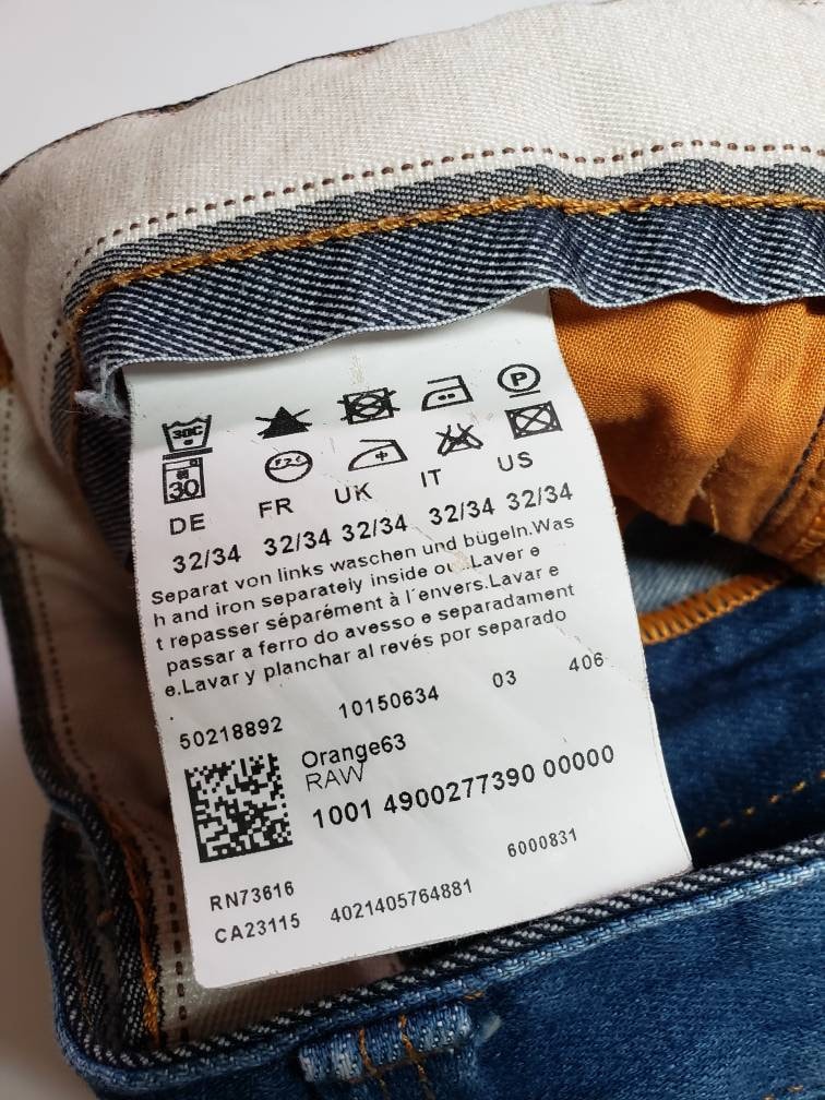 Jeans Hugo Boss Orange - Taille W31 L34 - Occasion Très Bon état