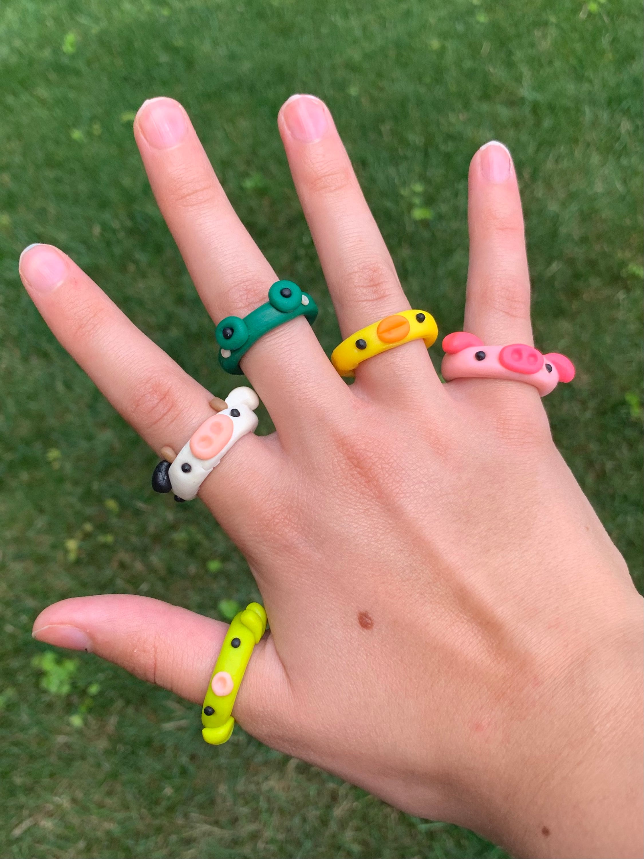 Clay Rings Animal