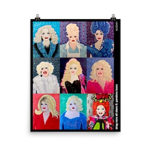 RPDR All Stars 6 - Pandora Boxx Poster - 9 Drawings