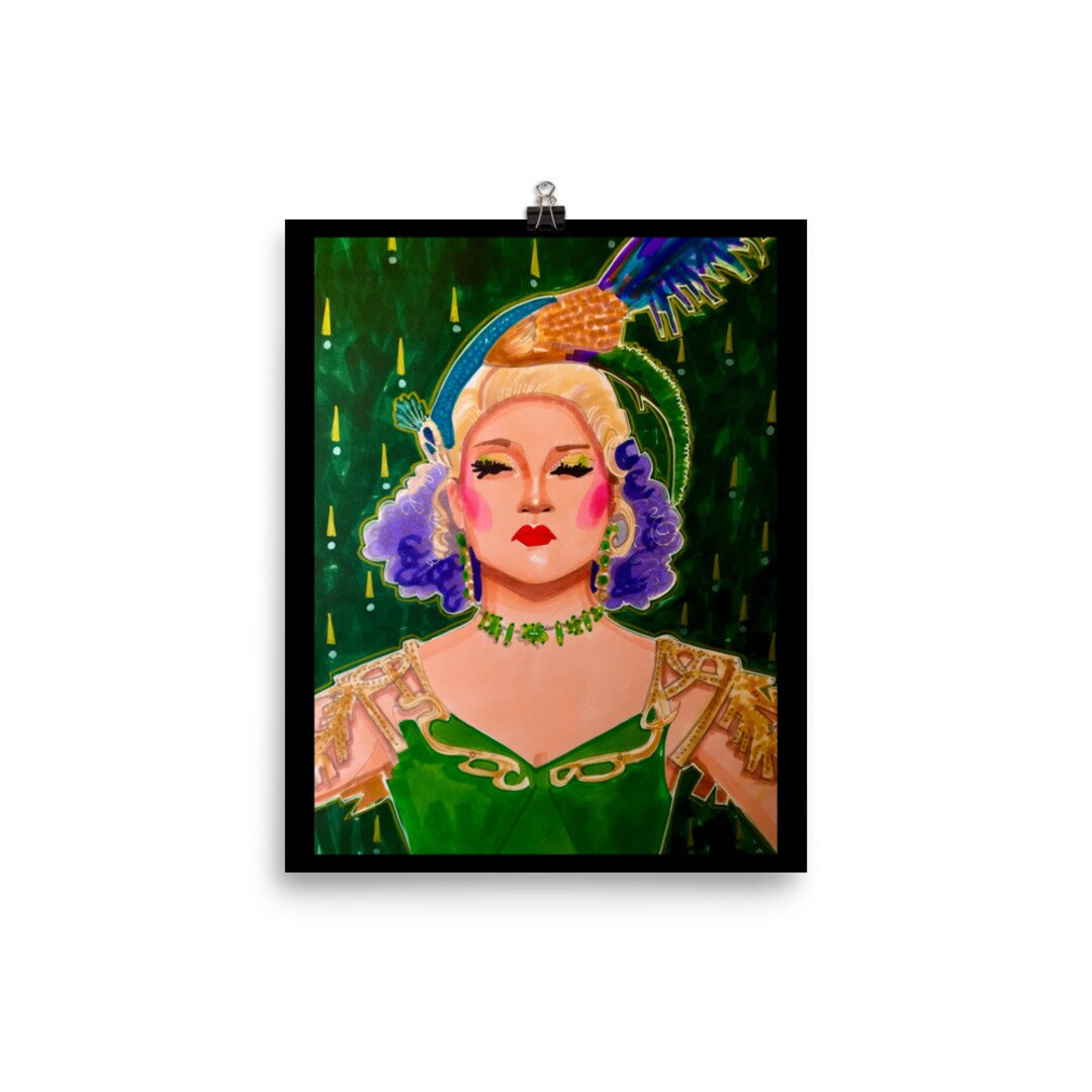 Drag Race Belgique Madame Yoko: Art Nouveau Runway