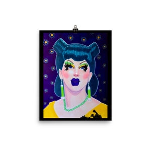 Drag Race Canada - Irma Gerd - Układ okresowy: Uran - ilustracja 8x10 wydruk