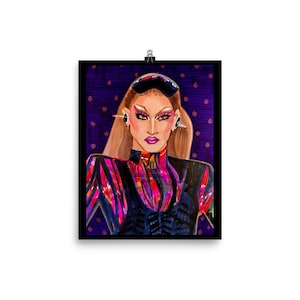 RPDR 15 - Anetra - Who Is She? Runway  - 8x10 illustration print