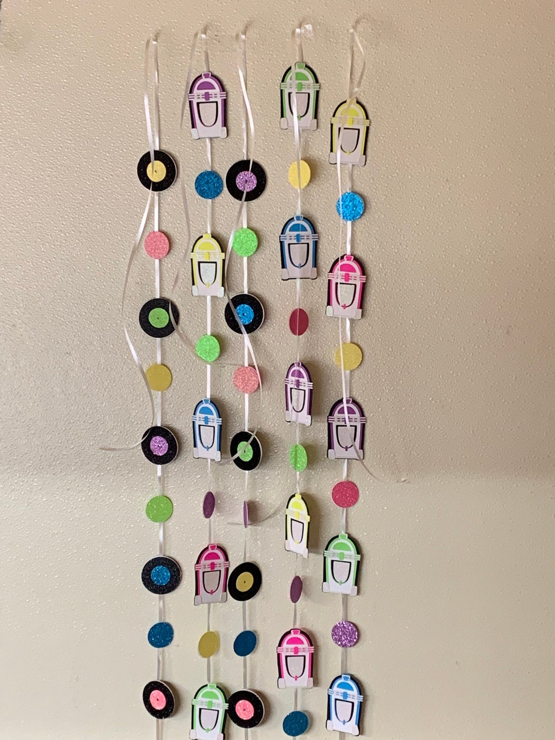 Records and Juke Box Streamers - Etsy