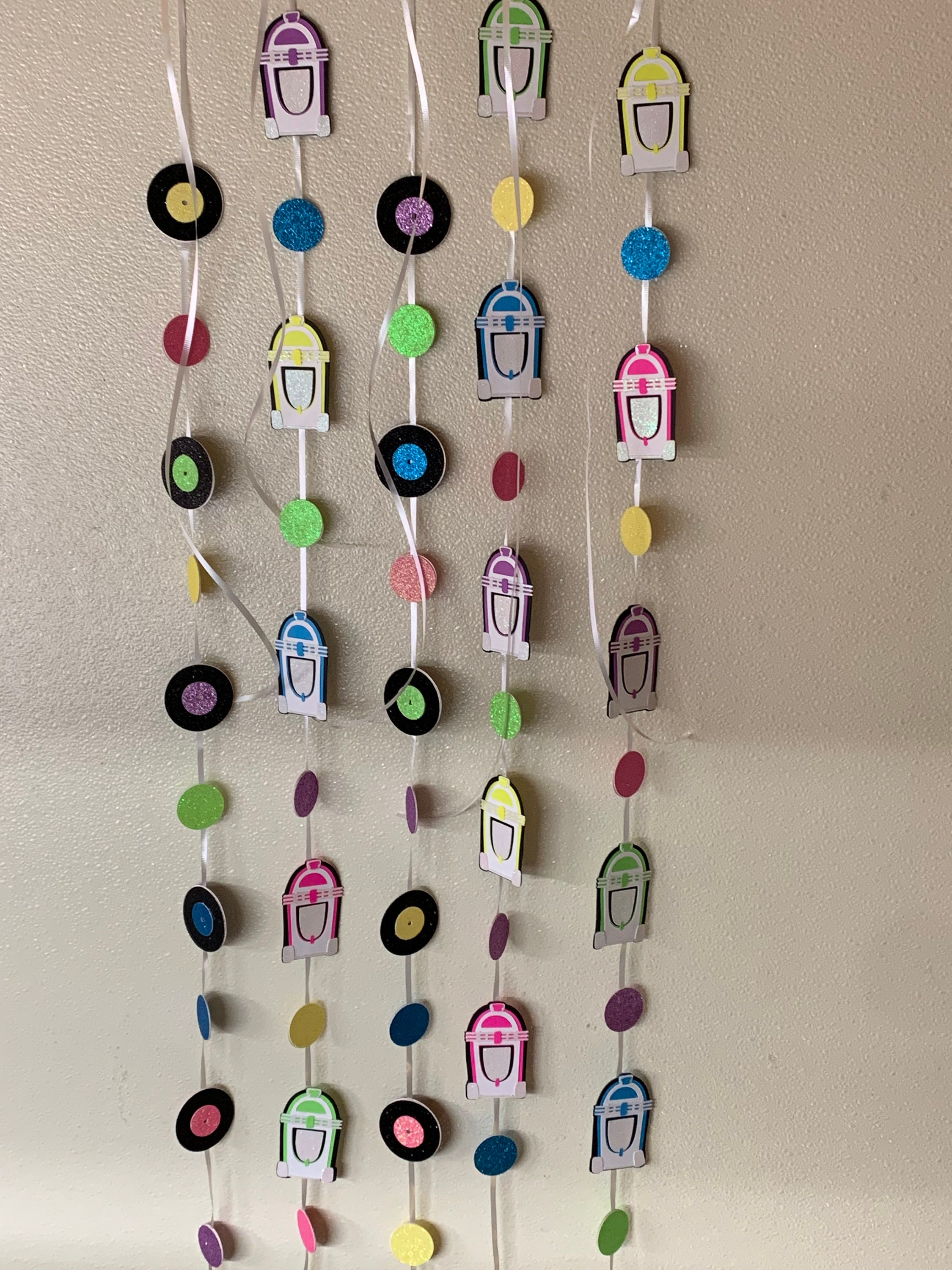 Records and Juke Box Streamers - Etsy