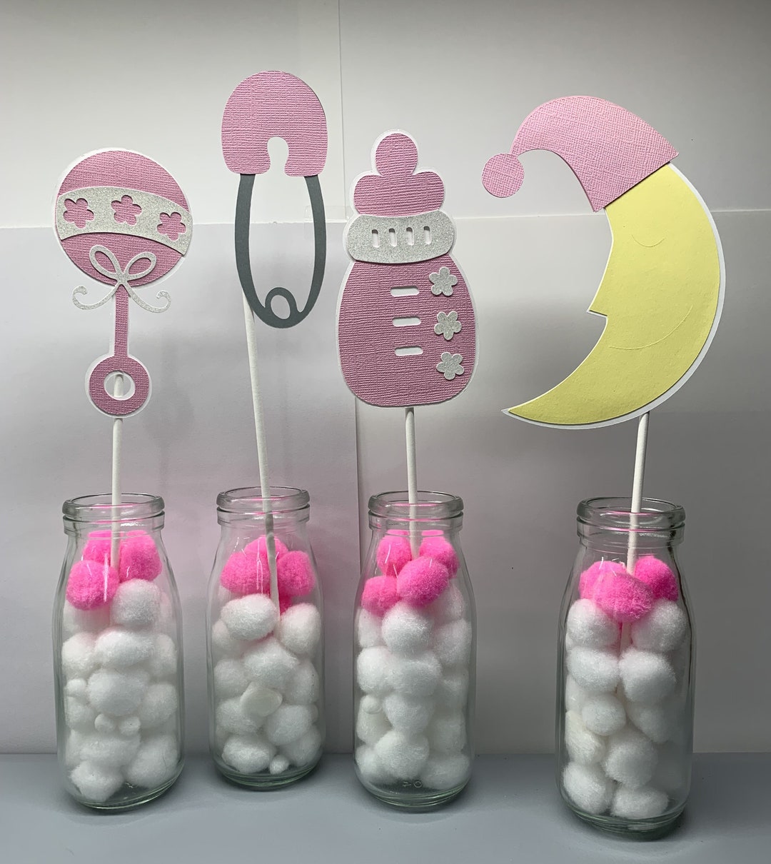 Baby Girl Shower Centerpiece - Etsy