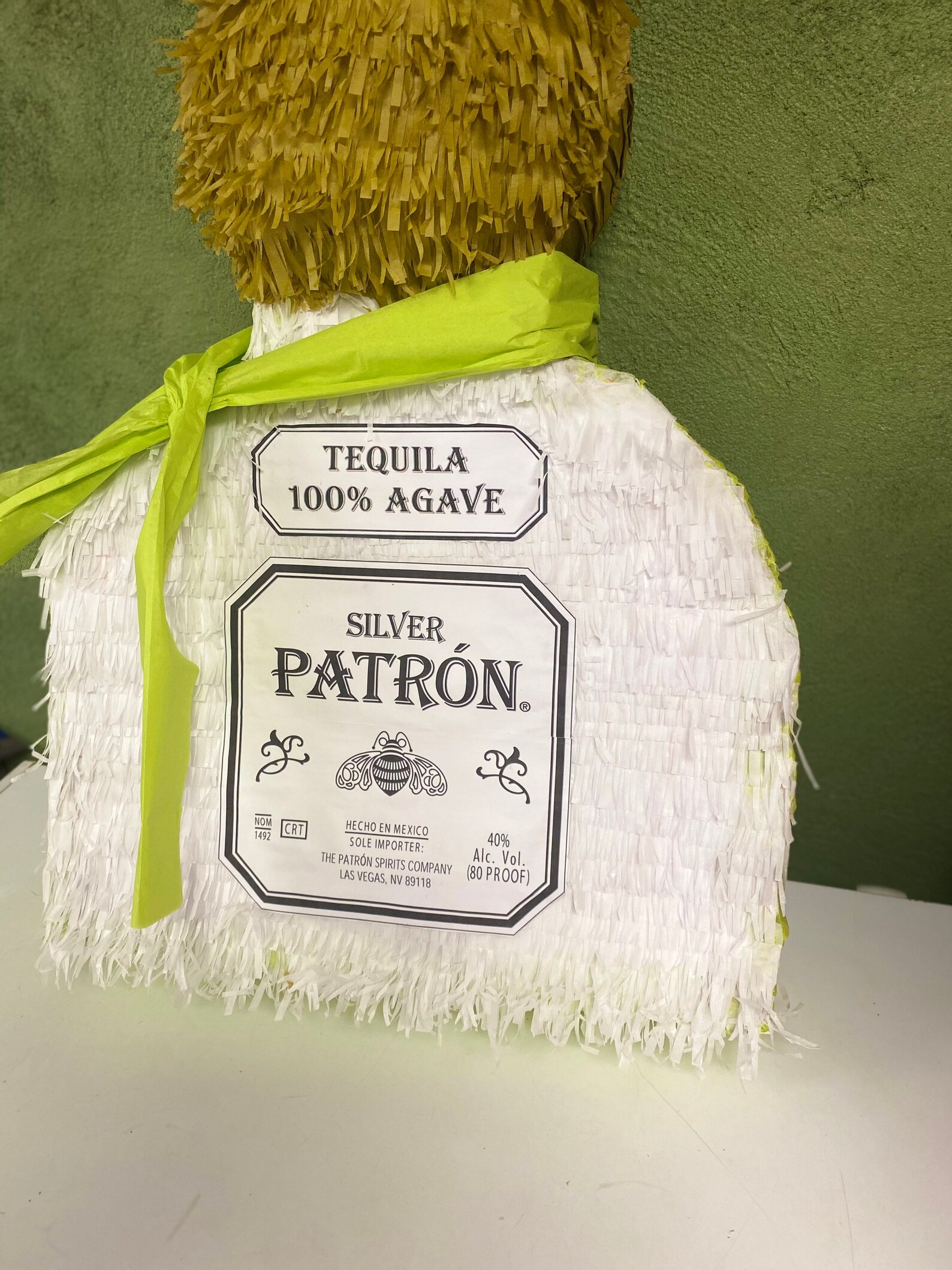 Patron Tequila Bottle Piñata Adult Etsy