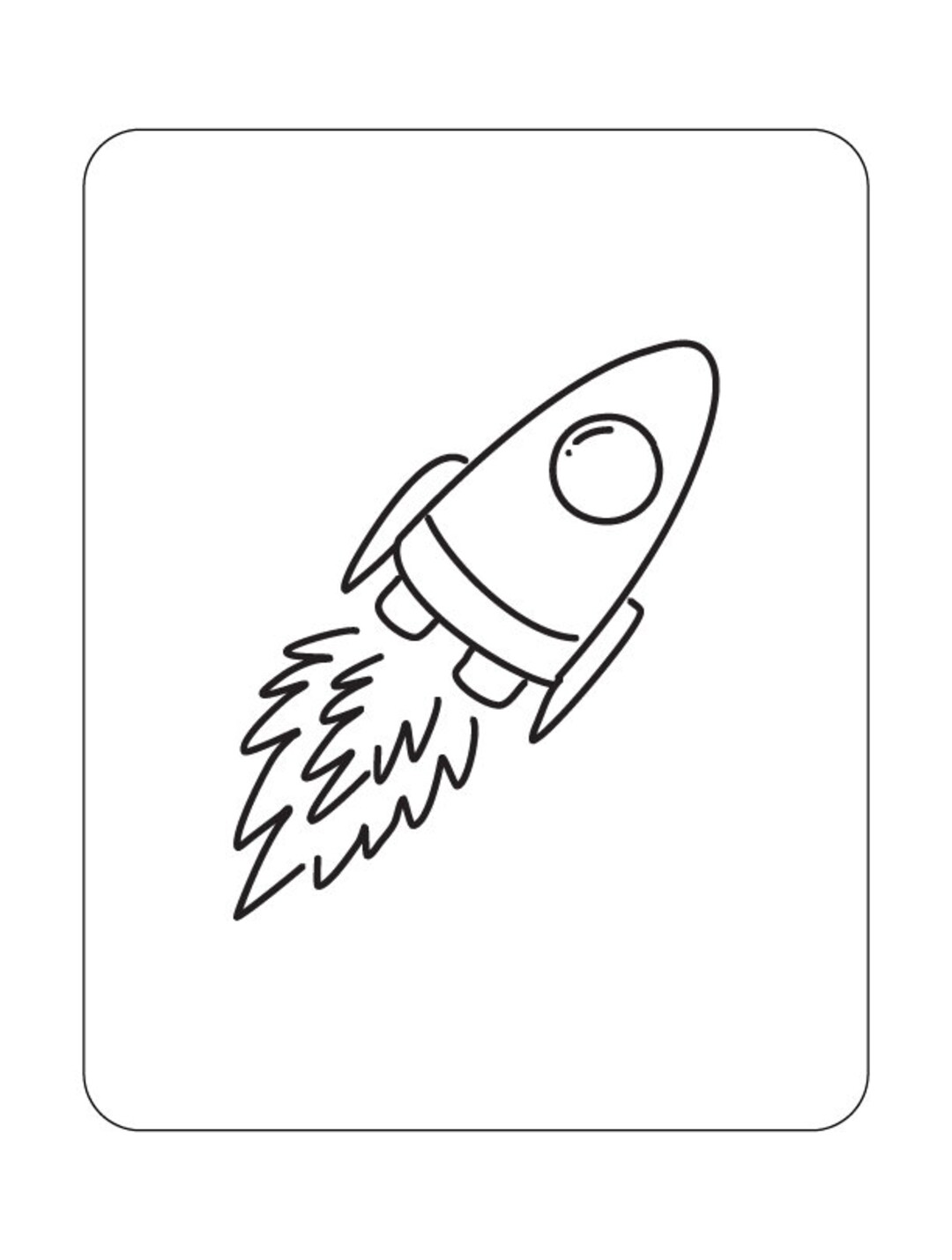 80 Space Themed Printable Colouring Pages for Children - Etsy