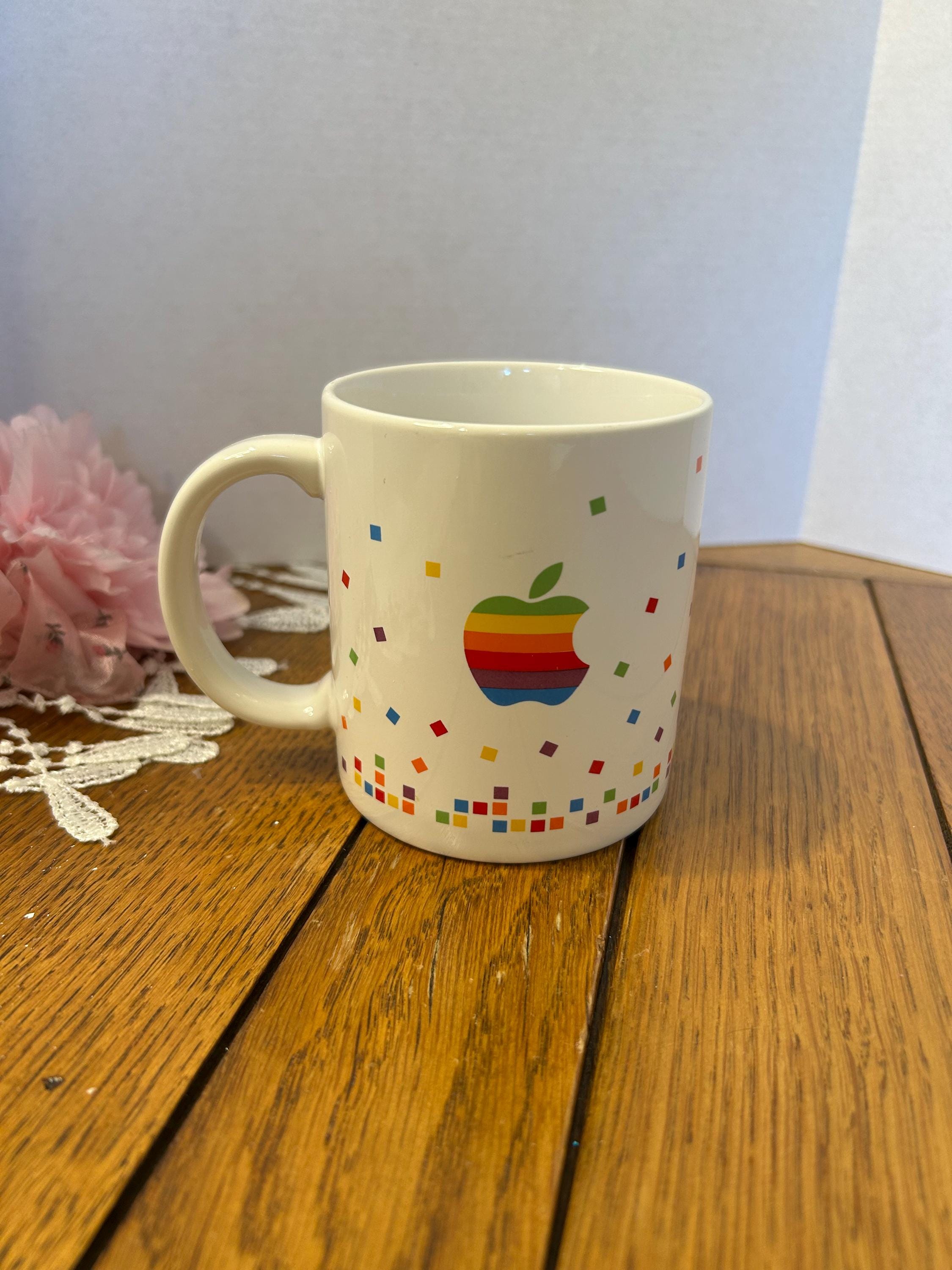 Apple 80's Logo - Etsy