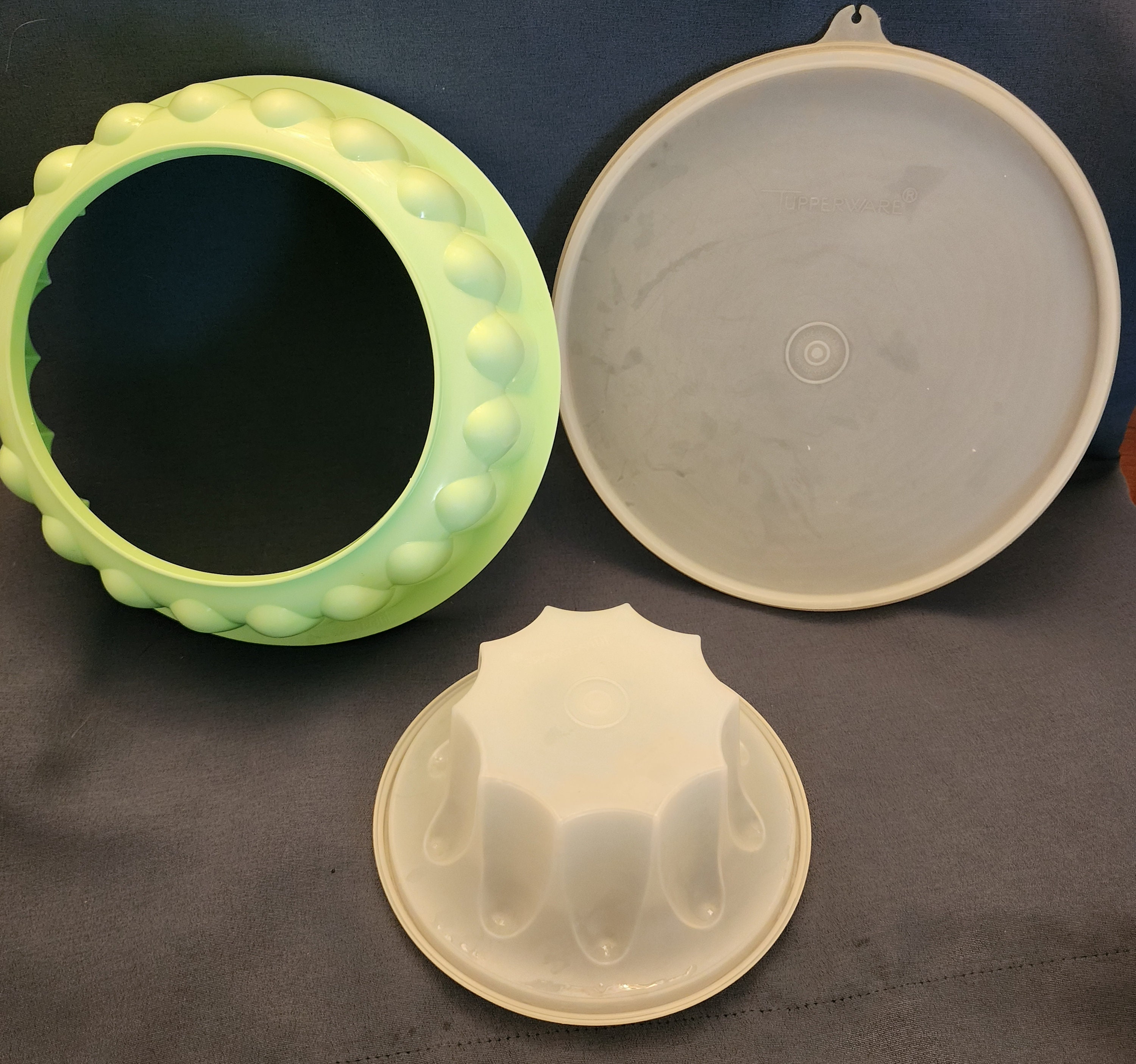 Vintage Tupperware Jello Mold Etsy