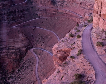 Shafer Canyon Road Canyonland National Park Moab Utah Photo