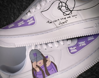 Custom lean top air force 1
