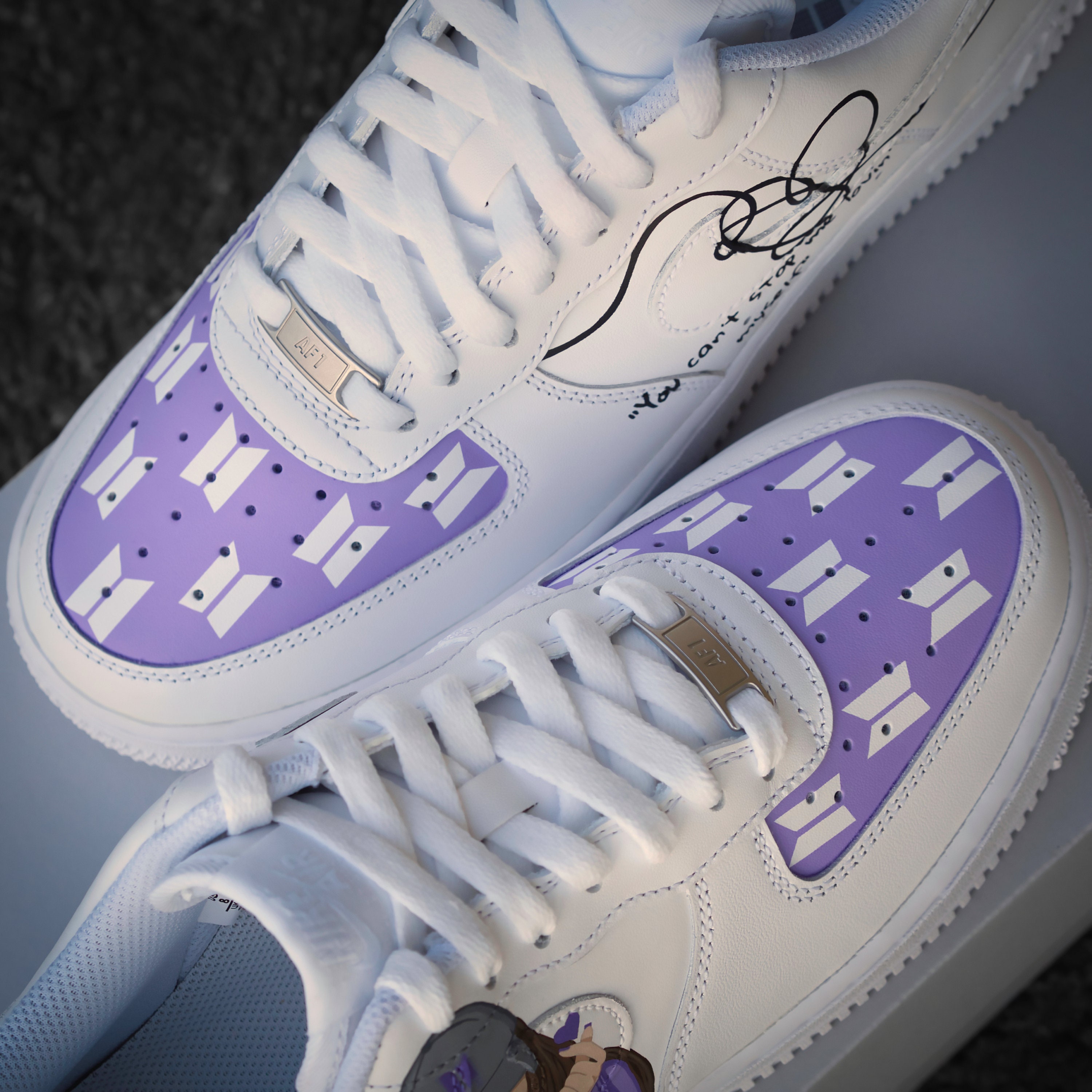 Pop's Sneakers - Custom AF1/ Louis Vuitton. Real LV