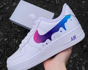 Nike Custom Air Force 1 "Colorful Cartoon Drippy" Shoes