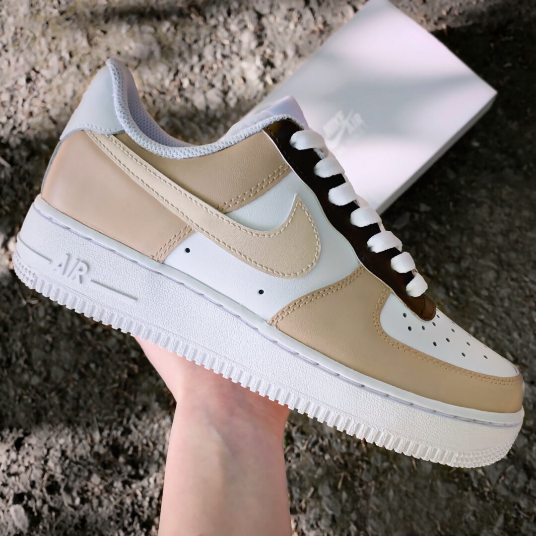 Nike Air Force 1 coffee Custom Sneaker - Etsy