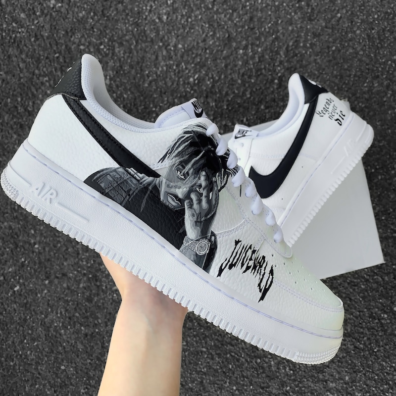 custom juice wrld shoes af1
