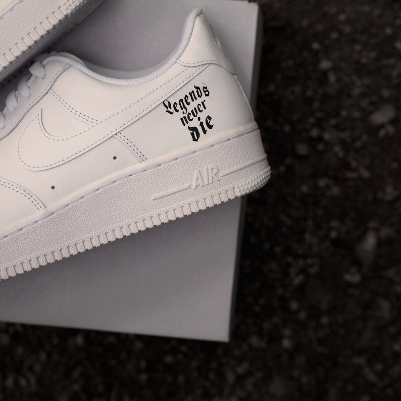 Nike Air Force 1 Juice Wrld Custom Sneaker Juice Wrld Hand Etsy