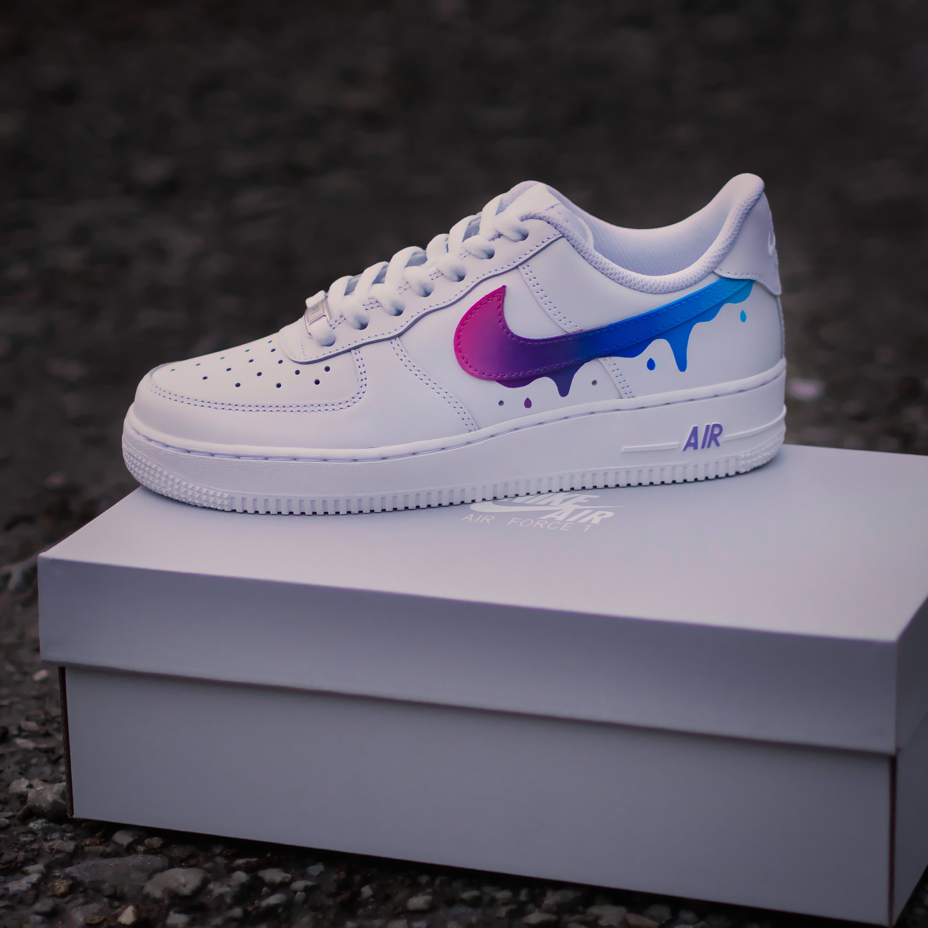 Multi-Color Thermoformed Nike Air Force 1 Drop
