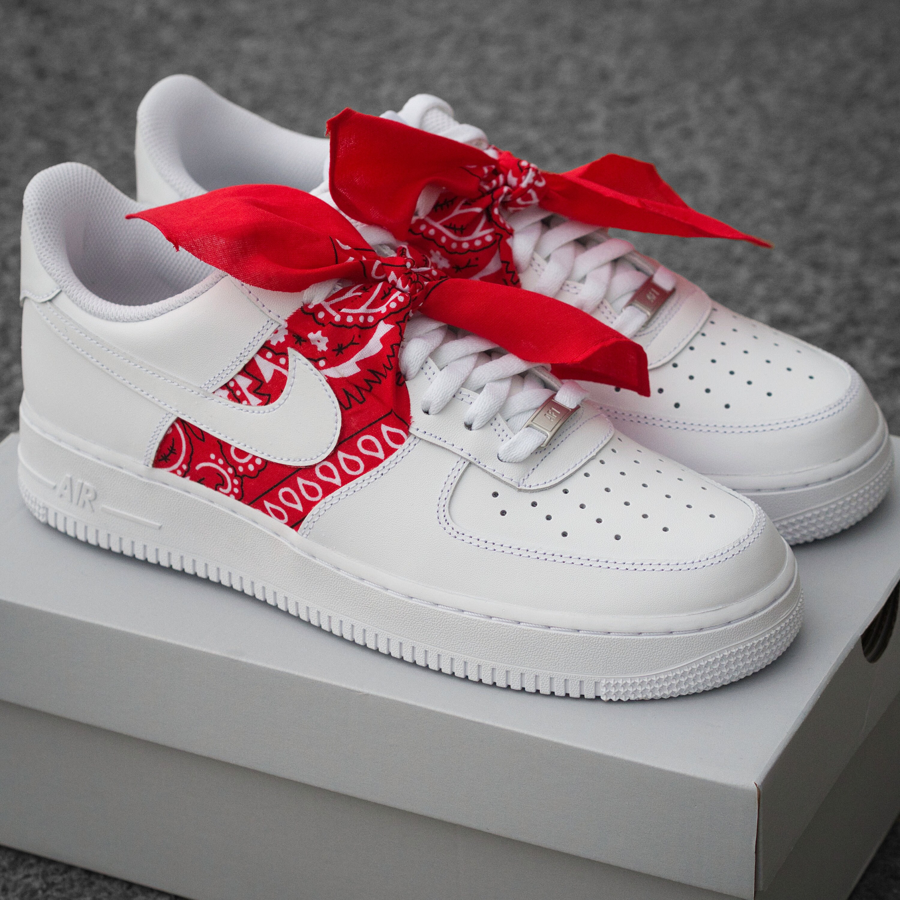 diy bandana air force 1
