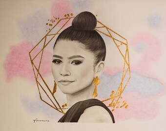 Zendaya Coleman Bun Hairstyles