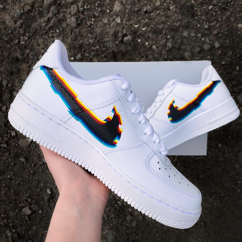 glitch custom air force 1