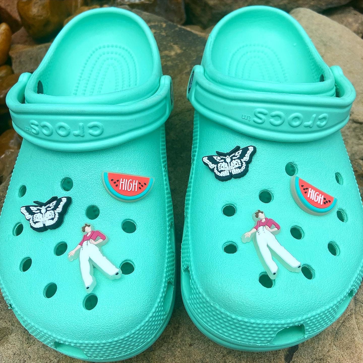 harry styles crocs
