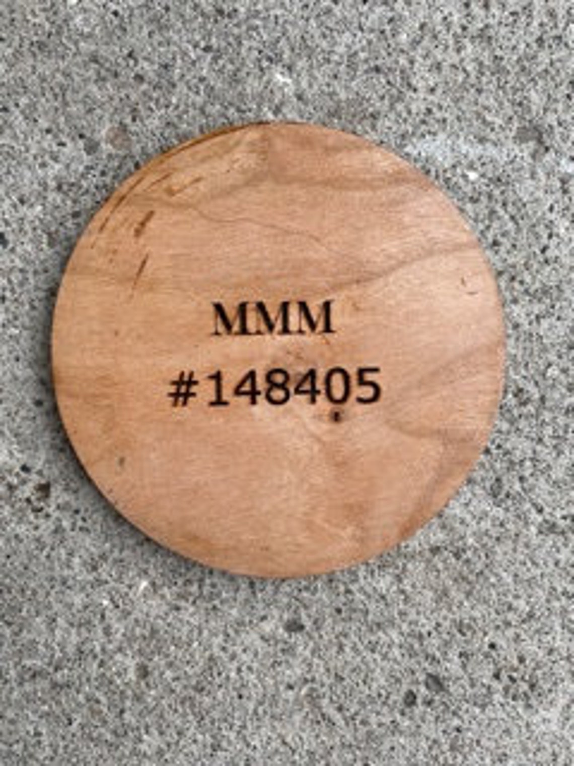 Custom Disc Golf Wooden Mini Etsy