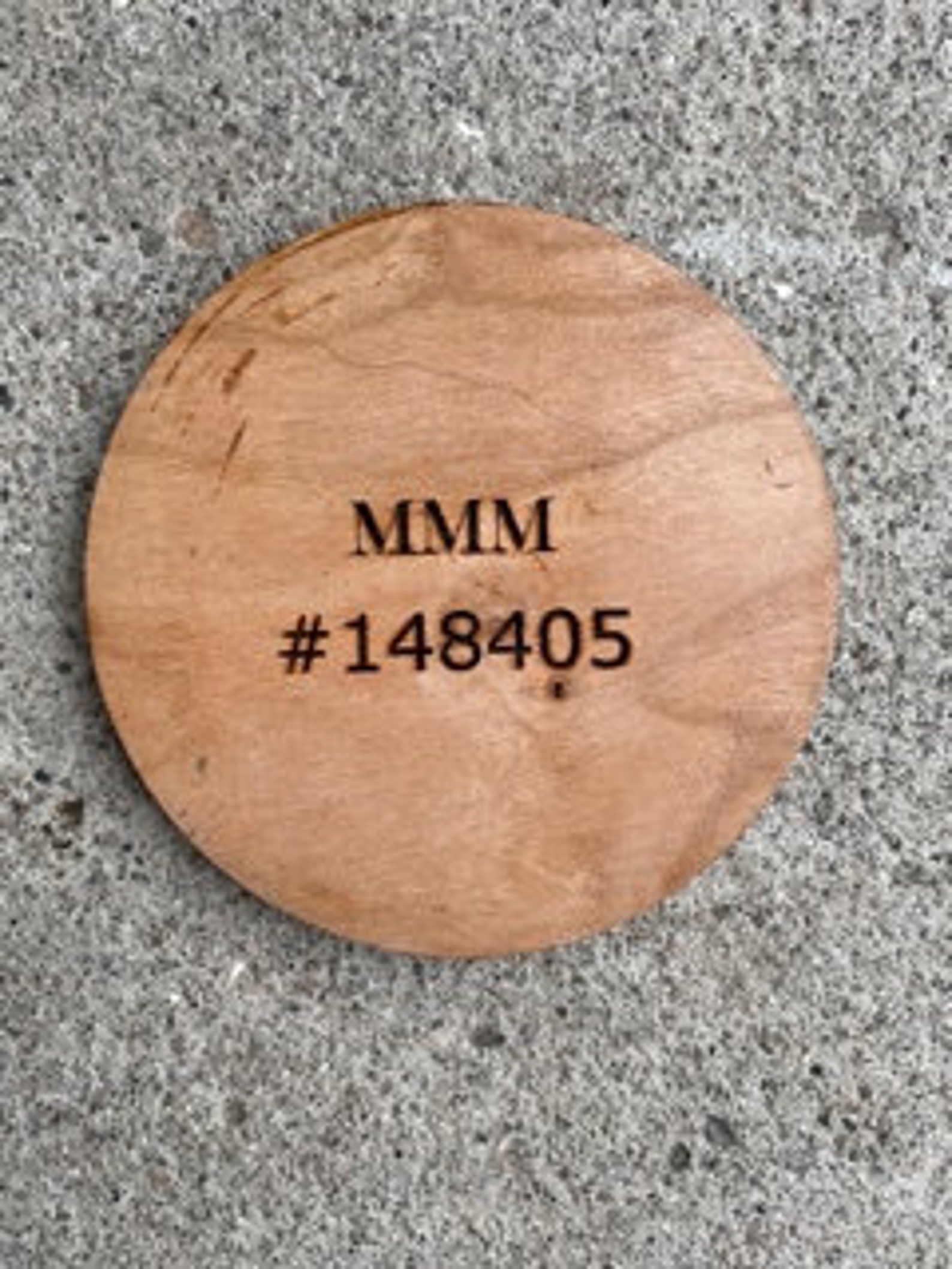 Custom Disc Golf Wooden Mini Etsy