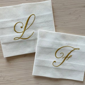 Personalized napkins