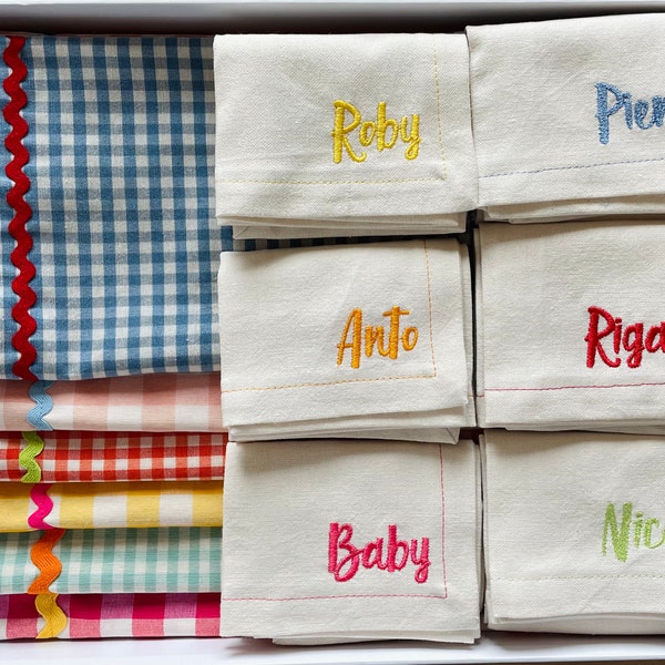 Personalized napkins with name