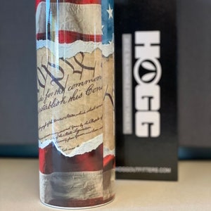 We The People American Flag Custom 20 oz Tumbler /USA / America Tumbler / Constitution Tumbler / 2nd Amendment