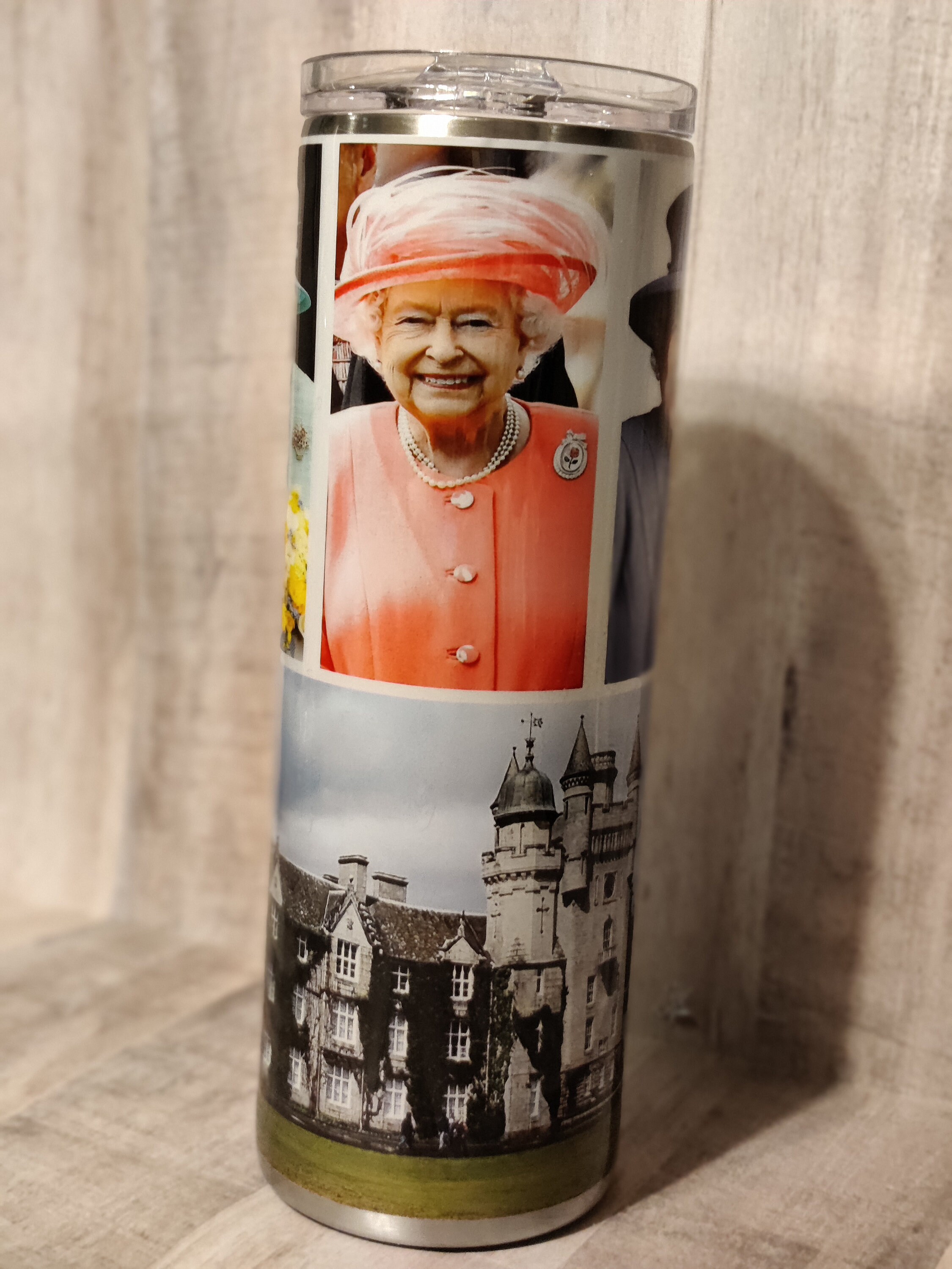 The Queen Custom 20oz Tumbler / Queen of England / Queen Elizabeth II Gift / Royalty Tumbler Etsy