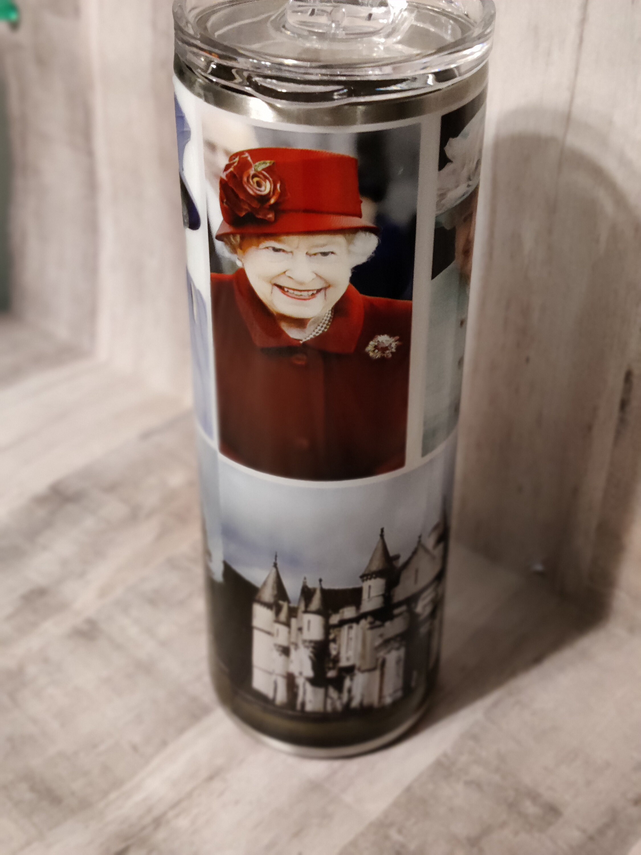 The Queen Custom 20oz Tumbler / Queen of England / Queen Elizabeth II Gift / Royalty Tumbler Etsy