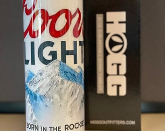 Coors Light Beer Can Replica Tumbler / Coors Tumbler / Coors Cup Gifts / Beer Drinkers Gift