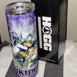 Minnesota Vikings Custom Tumbler / NFL Tumbler / Football Tumbler / Vikings Cup / Minnesota Football