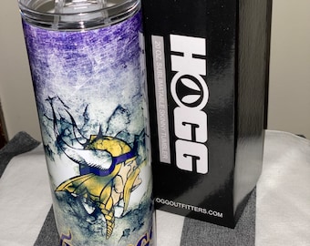 Minnesota Vikings Custom Tumbler / NFL Tumbler / Football Tumbler / Vikings Cup / Minnesota Football