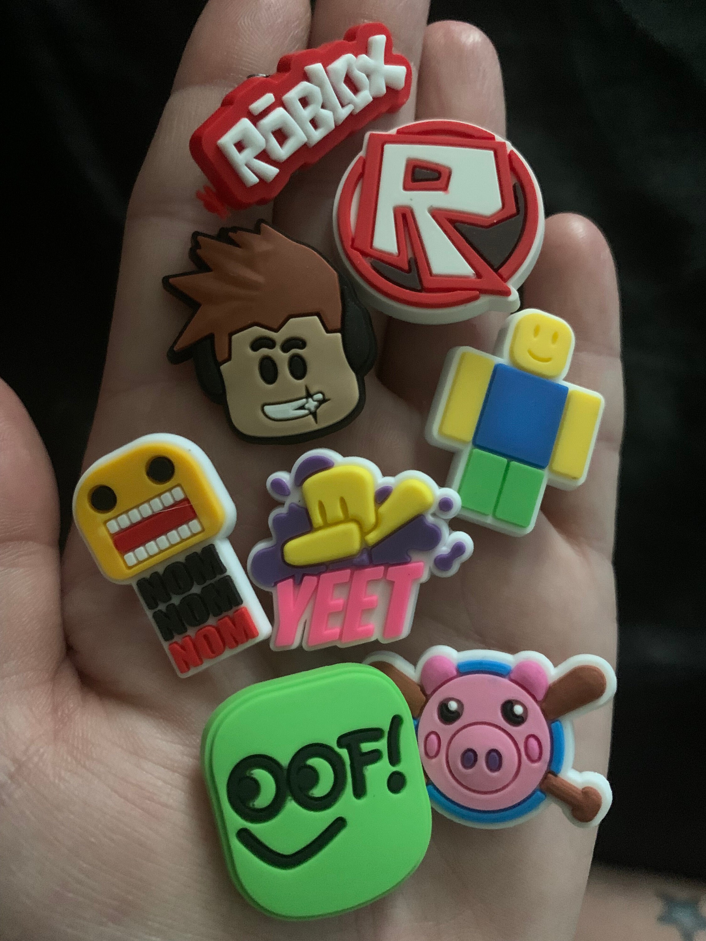 Croc Charms Roblox Jibbitz Shoe Charms Crocs Charm Roblox Etsy